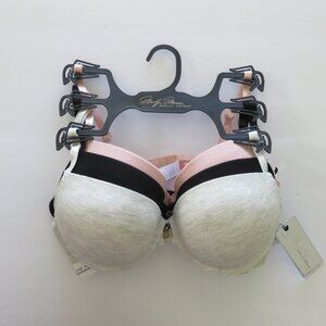 (#N-1) Marilyn Monroe 3 pack Mega Push-Up Lace Bras